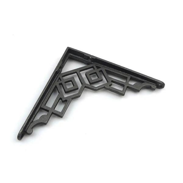 Pair of Art Deco Cast Iron Shelf Bracket