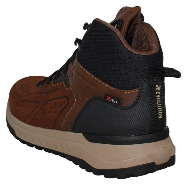 Rieker Mens Rieker Tex Revolution Soft Lace Up and Zip Casual Boots U0161