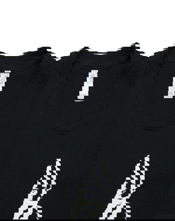 Kasabian Womens Black Album Cover Artwork Short Sleeved T-Shirt