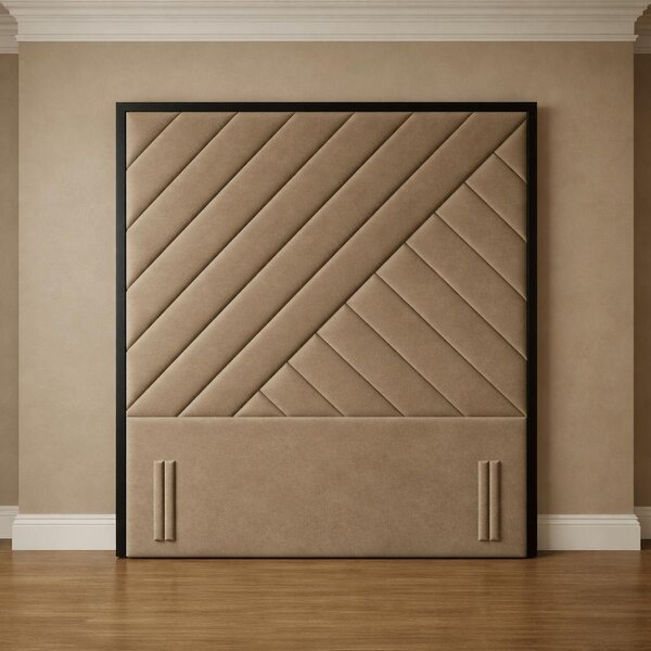 Great British Beds Sandra Headboard with Contrast Border