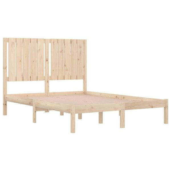 Berkfield Bed Frame Solid Wood Pine 120x200 cm