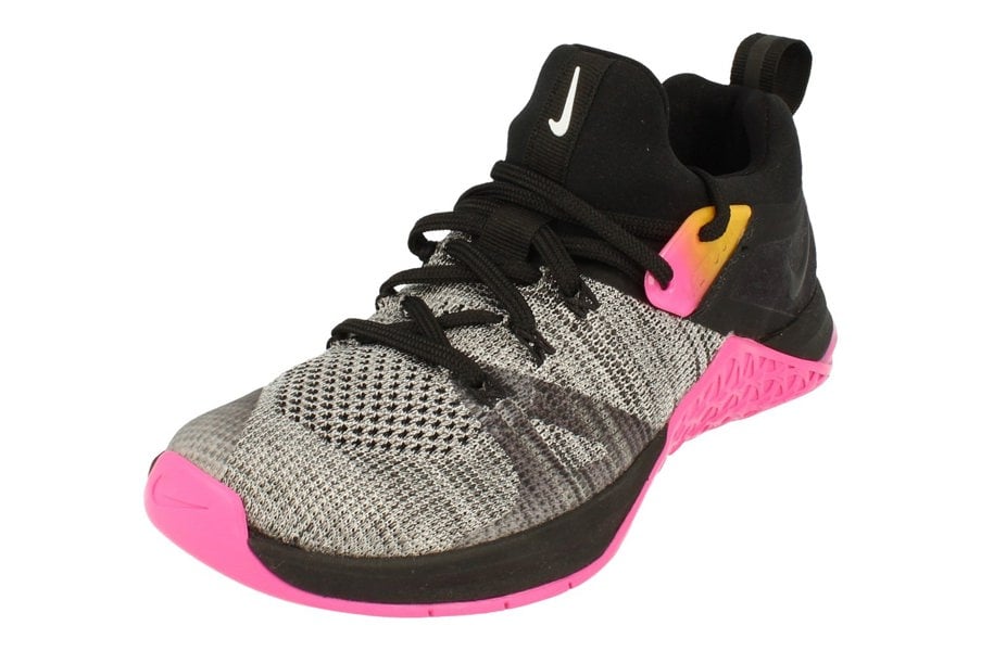 Nike Womens Metcon Flyknit 3 Ar5623  002 - Black Laser Fuchsia 002 - Photo 0
