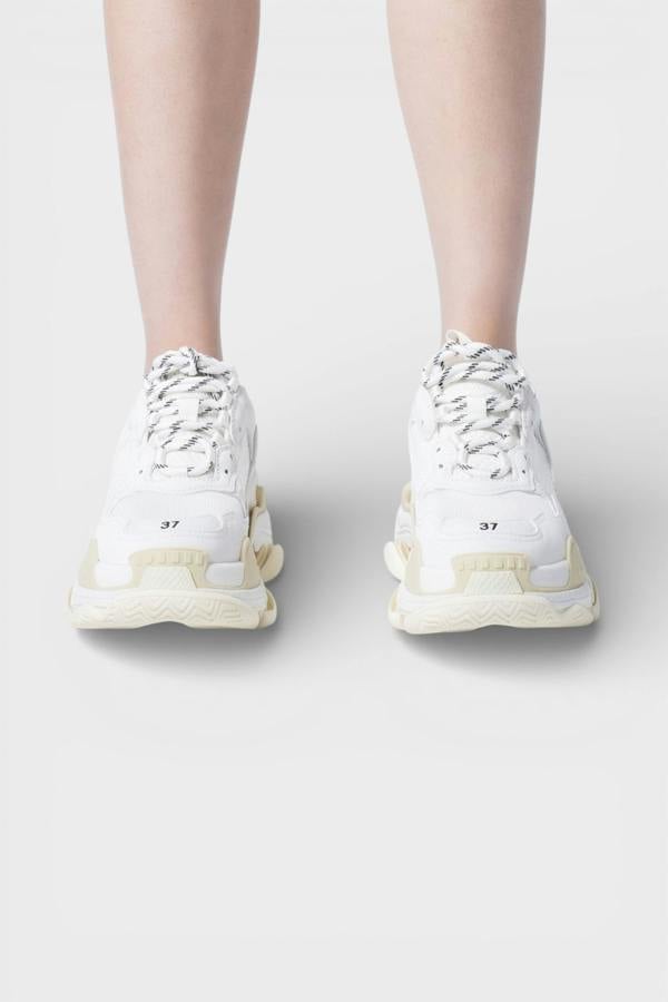 Balenciaga Triple S Sneakers White