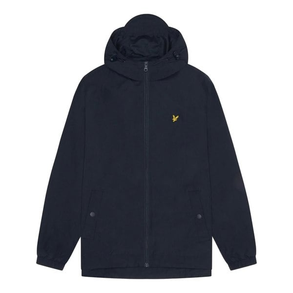 Lyle & Scott Mens Hooded Full Zip Jacket - Dark Navy