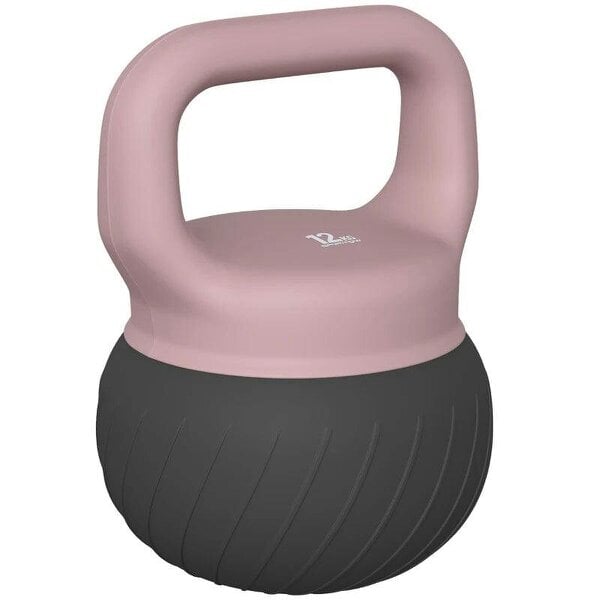 Soft Kettlebell, 12kg Kettle Bell with Anti-Slip Grip for Home Gym Weight Lifting and Strength Training
