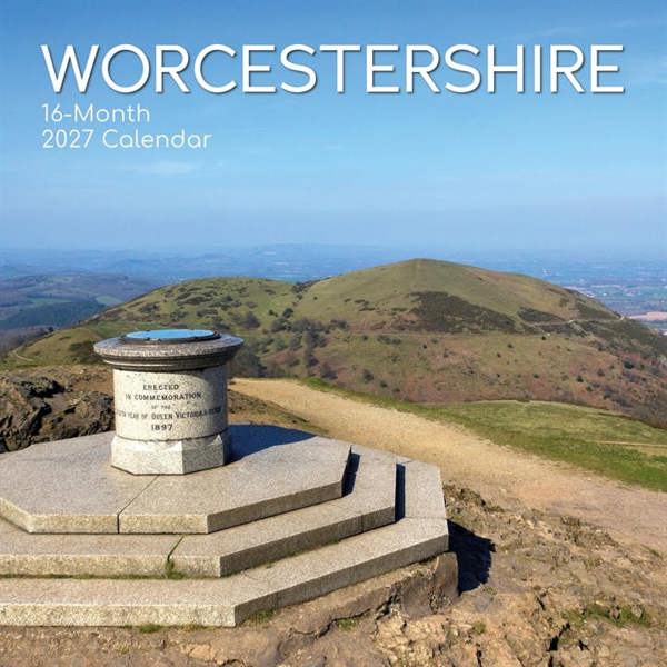 Worcestershire Calendar 2027, Wall Calendars, Month To View, Travel, Gift