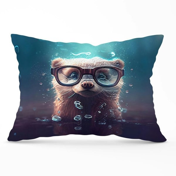 Warren Reed Ferret Splashart Water Cushions