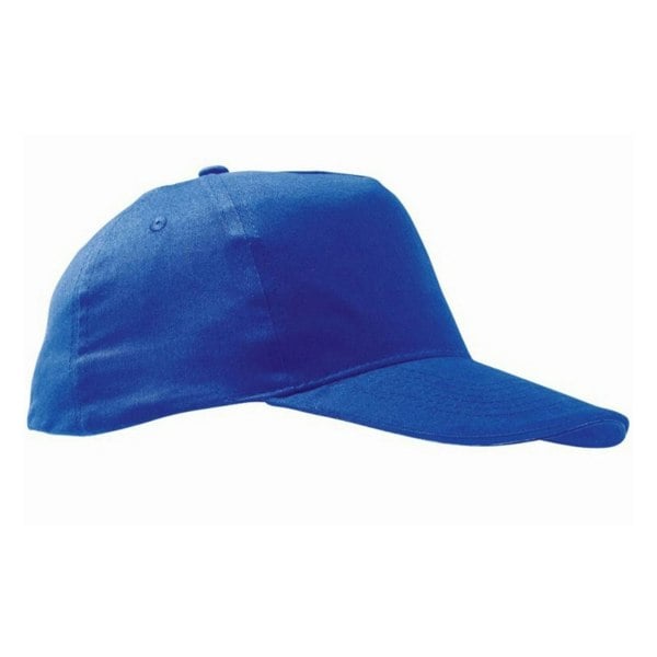 SOLS Unisex Sunny 5 Panel Baseball Cap - Royal Blue