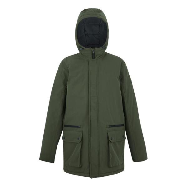 Regatta Mens Rhodo Padded Jacket - Dark Khaki - 