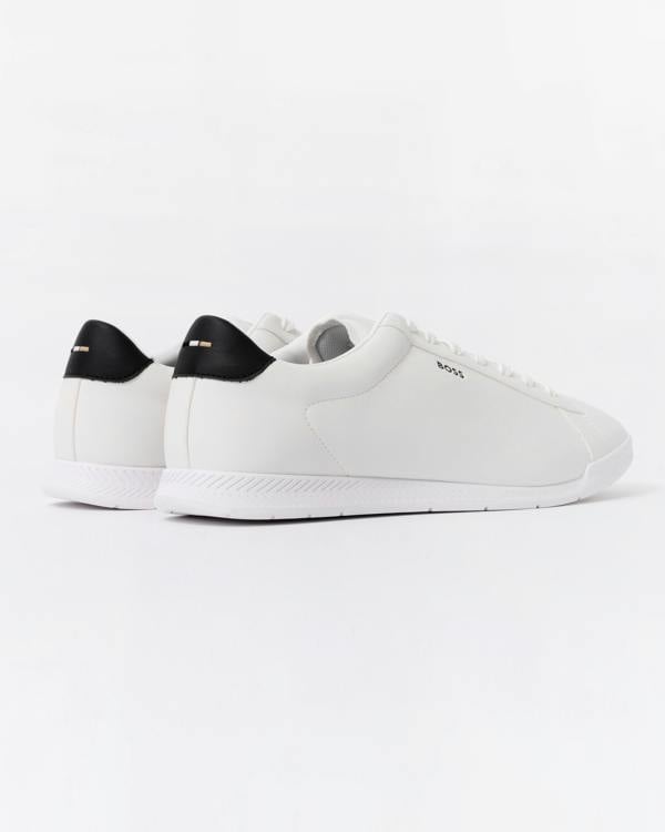 BOSS Orange Nitan Lowp pltd Mens Trainers - Natural 101