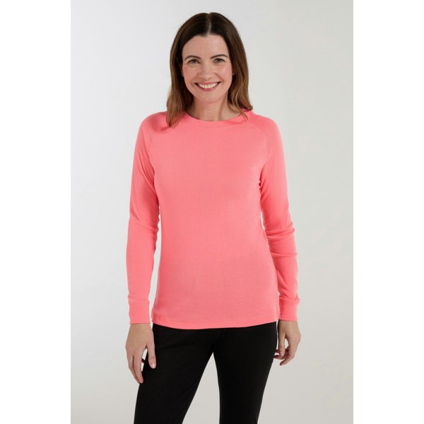 Mountain Warehouse Womens Talus Long-Sleeved Top - Coral