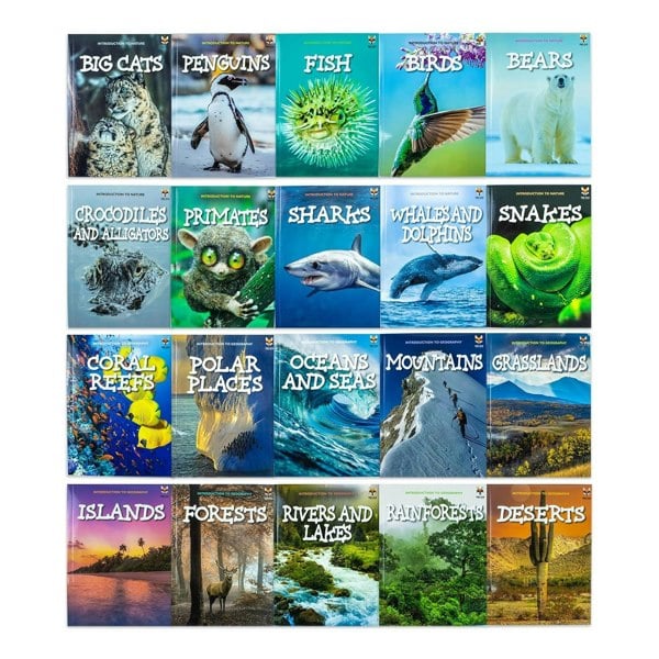 Introduction to Nature and Geography 20 Book Set