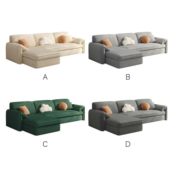 Rit Concept Bhatnagar Three Seater Corner Sofa Bed With Storage