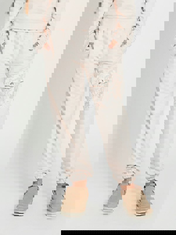 Roberto Cavalli Girls Logo Joggers in Beige