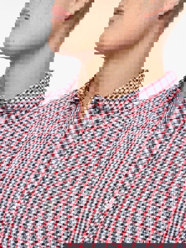 Bewley & Ritch Macrae Shirt Red Check