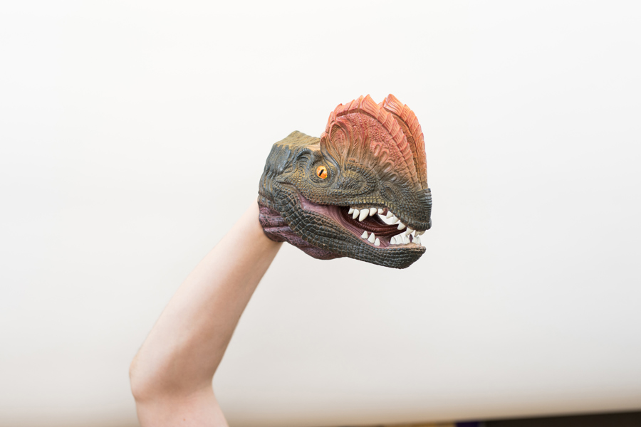 Wildthings Wild Thingz Dilophosaurus Hand Puppet