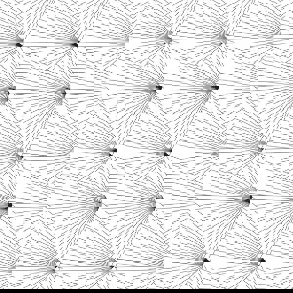Fan black / white