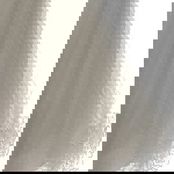 silver coloured tulle skirt