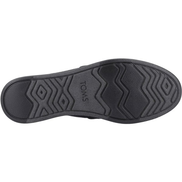 TOMS Alpargata Plus Jute Women's Black/Black Espadrilles