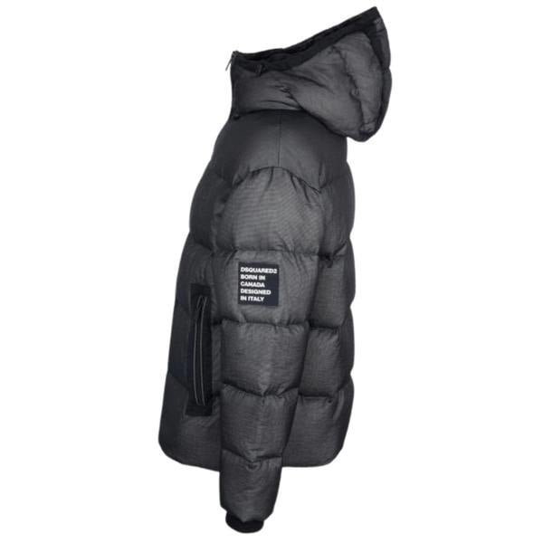 DSQUARED2 Faded Black Puffer Down Jacket W32