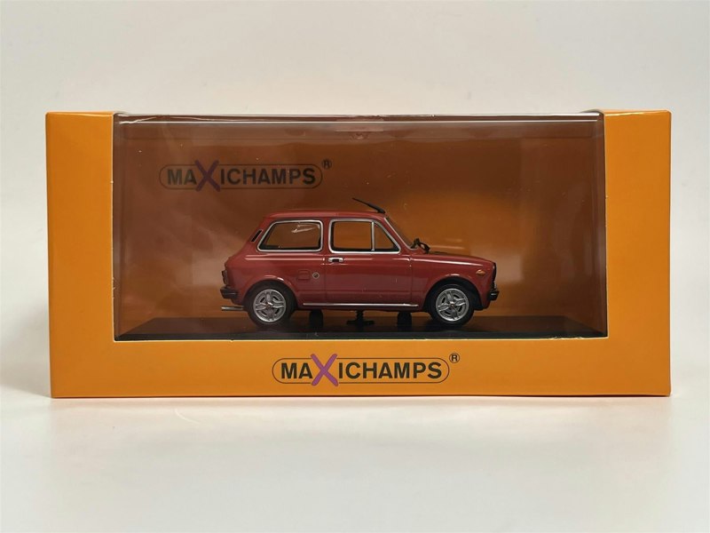 Maxichamps Autobianchi A112 Abarth 1974 Red 1:43 Scale Maxichamps 940121171