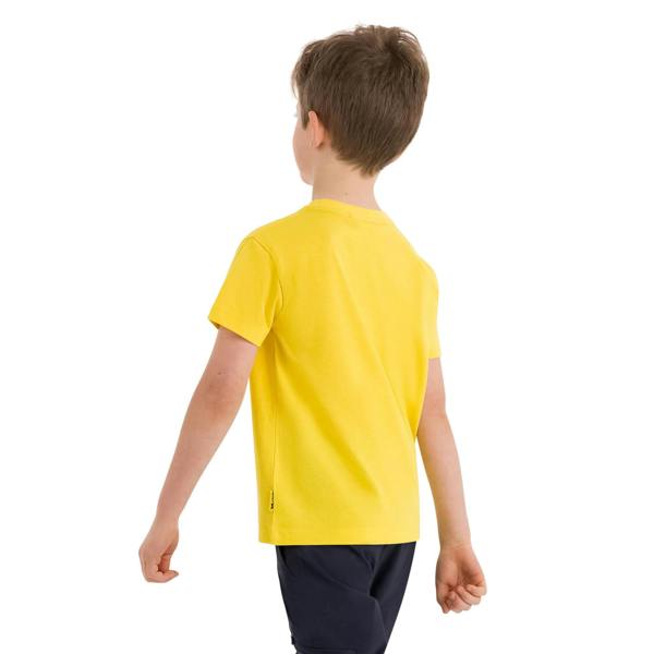 Trespass Boys Attie Quick Dry Jersey - Yellow - 