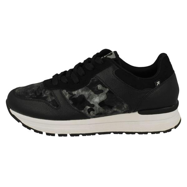 Rieker Ladies R-EVOLUTION By Riekier Camo Detailed Trainers 40804