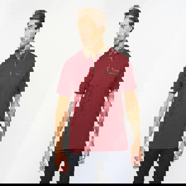 Gabicci G55X07 Short Sleeve Jersey Shirt Gabicci Classic MULBERRY