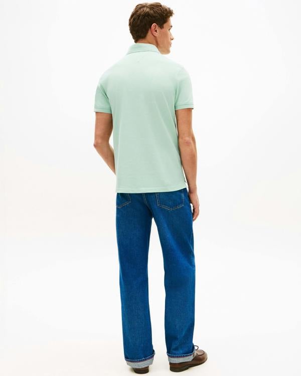 Tommy Hilfiger 1985 Regular Fit Mens Polo - Crushed Mint