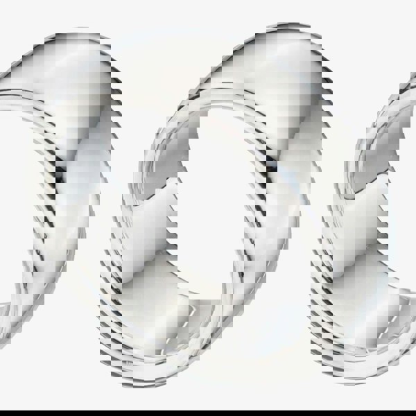 T. H. Baker Sterling Silver Plain 8mm Band Ring R872