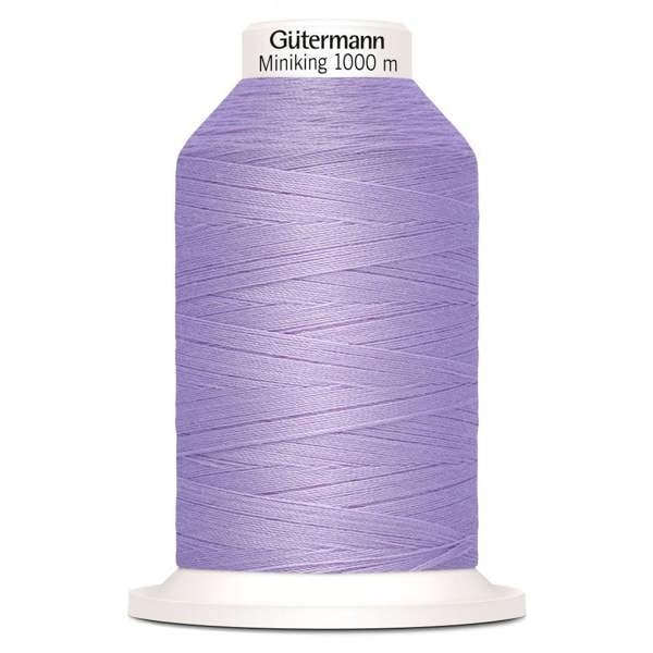 Gutermann Miniking Overlocker Thread 1000m Polyester Thread Suitable For Dressmaking