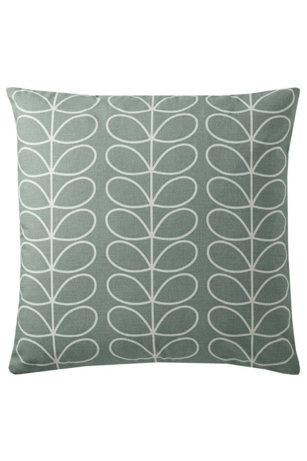 Orla Kiely Small Linear Stem Feather Filled Reversible Cushion