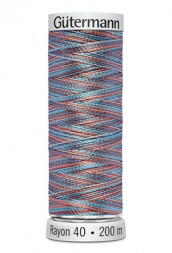 Gutermann No 40 Sulky Rayon Embroidery Thread 200m Rayon Thread Suitable For Embroidery