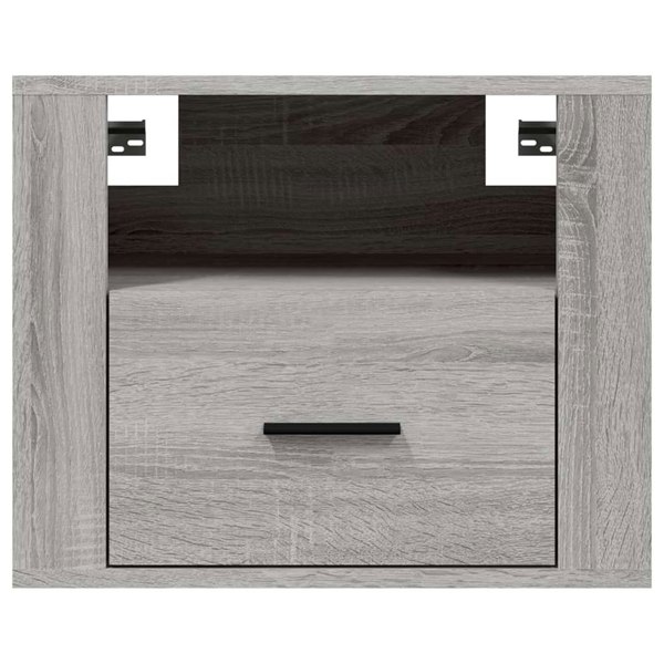 Berkfield Wall-mounted Bedside Cabinets 2 pcs Grey Sonoma 50x36x40 cm
