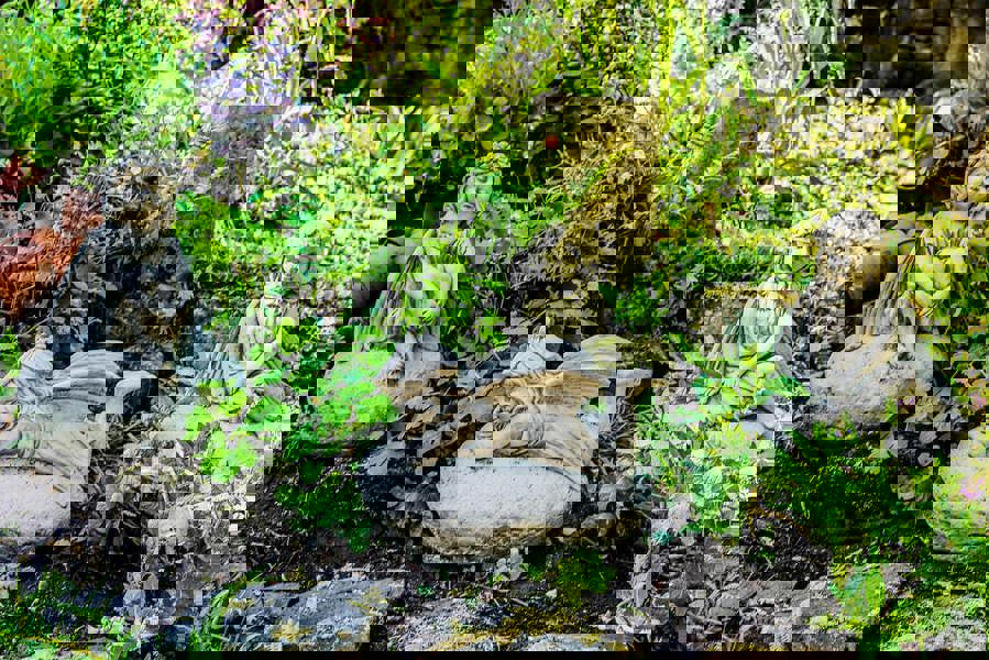 Wonderful Set of Three Fairy Garden Ornaments