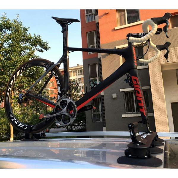 TreeFrog Elite 2 Bike Rack Vacuum Mounted for Road Race Bikes