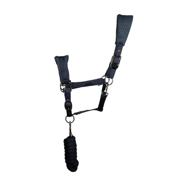 Coldstream Middleton Horse Headcollar - Navy