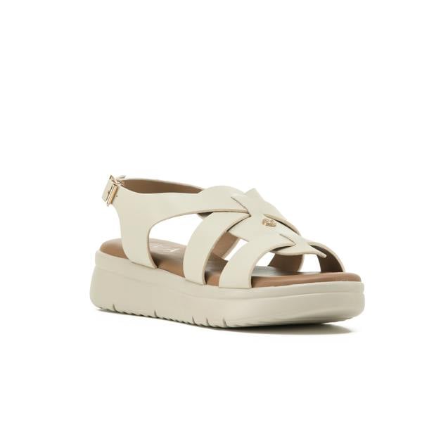VIVA Skye: Women's Adjustable Buckle Strap Flatform Small Wedge Sandals