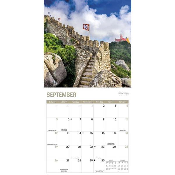 Natural Elements Pathways Calendar 2027, Wall Calendars, Month To View, Natural World, Gift