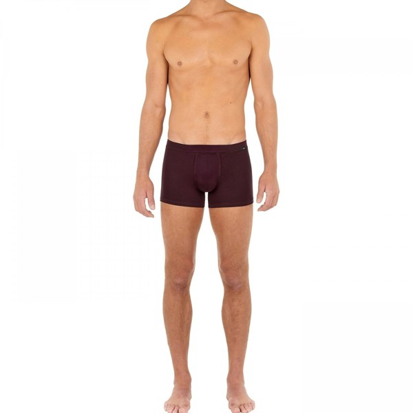 Hom Tencel Soft Comfort Boxer Trunk, Burgundy