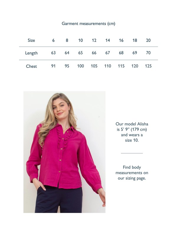 Kite Organic Godmanstone Muslin Blouse