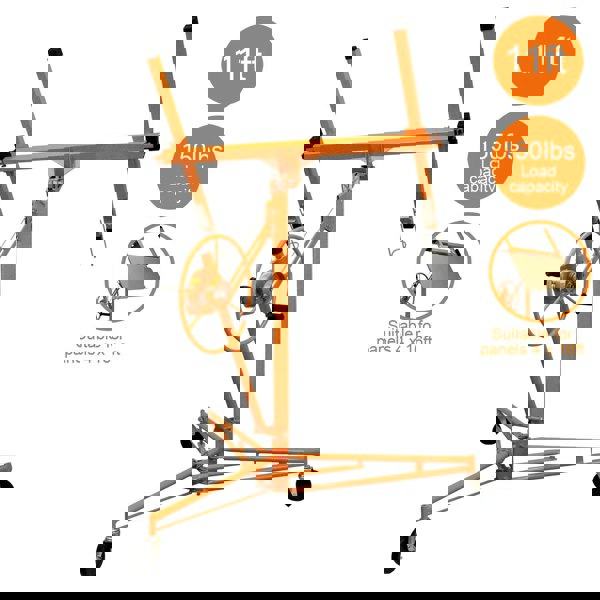 T-mech Drywall & Plasterboard Lifter Hoist 11ft