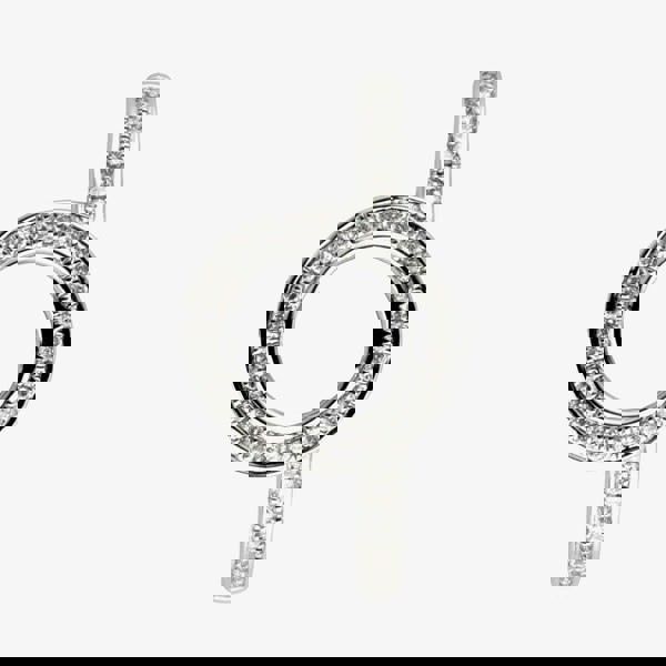 T. H. Baker 18ct White Gold Diamond Ring Enhancer DSWR79