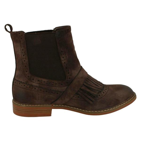 Down to Earth Ladies Down To Earth Flat Ankle Boots