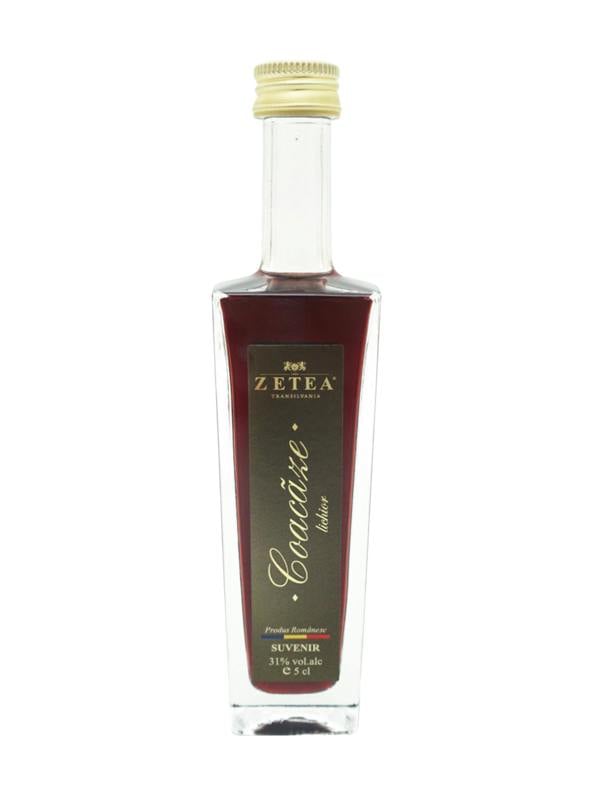 Zetea Blackcurrant Liqueur (Cocazata / Lichior coacaze) Miniature 50ml
