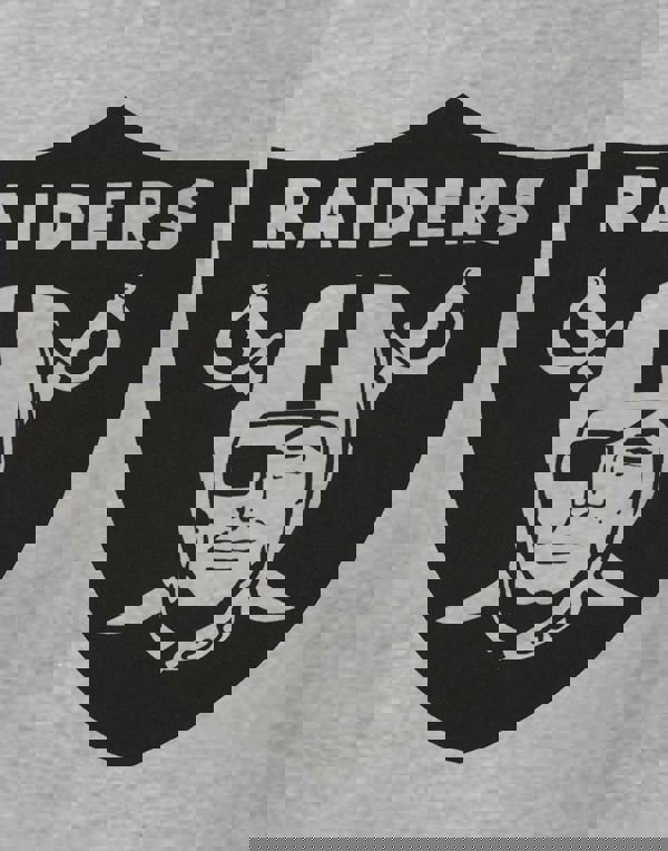 NFL Mens Grey Las Vegas Raiders Short Sleeved T-Shirt