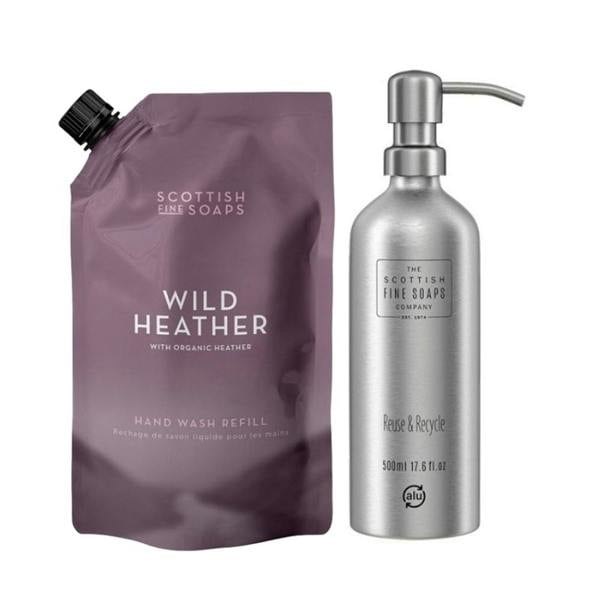 Scottish Fine Soaps Wild Heather Hand Wash Duo