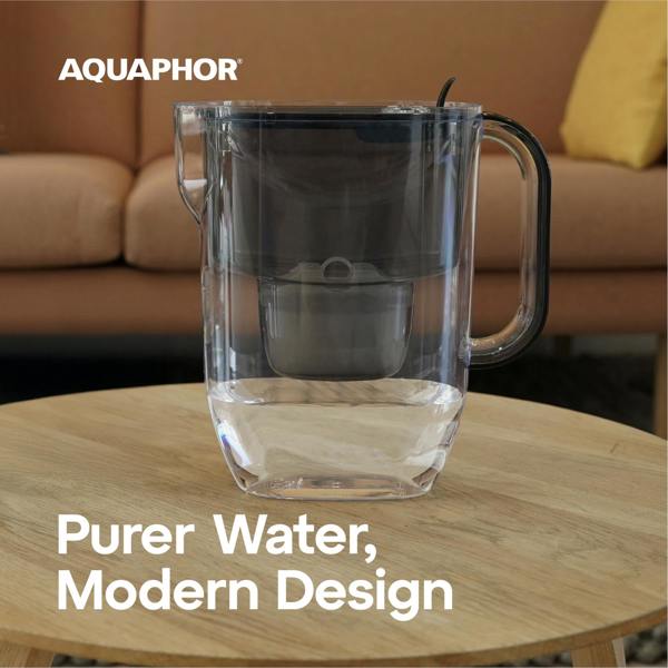 AQUAPHOR 3.2L Fresh Black with 1 x 200 litre Maxfor+ Filter