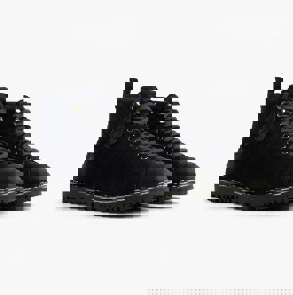 Popps 1961 MOD Mens Suede Boots Navy