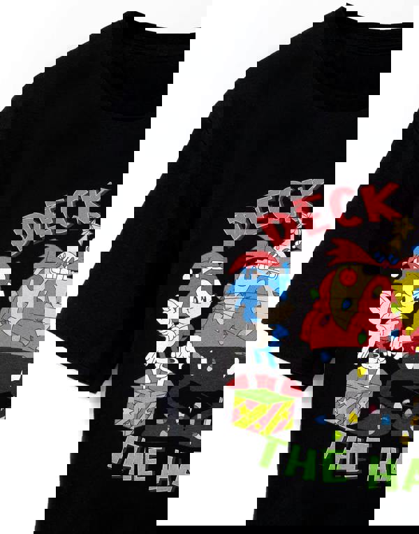 Sonic the Hedgehog Mens Black Character Short Sleeved T-Shirt